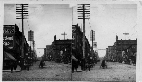 Looking up Main St. from Galena St. Montana