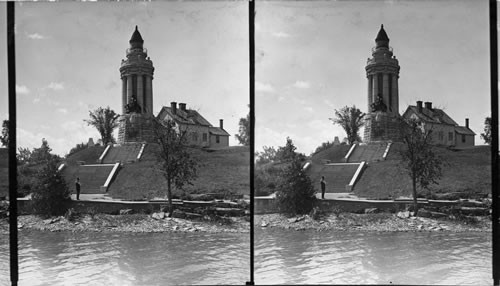 6. Champlain Memorial Lighthouse, Crown Point, Lake Champlain, N.Y