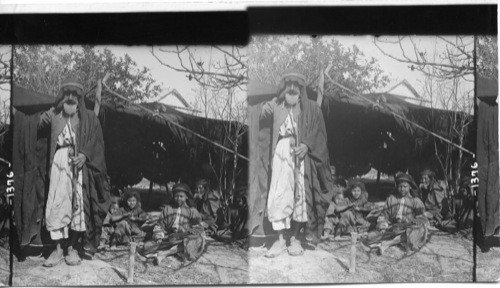 A Bedouin Family, Palestine