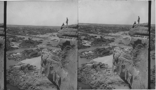 Second Cataract of the Nile, N. E. from rocks of Abusir, Egypt