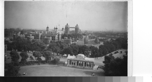 Tower of London and Tower Bridge, London