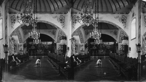 Interiors of the First Christian Church in the Philippine Islands, Cebu