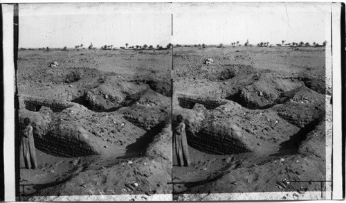 The Brick Store Chambers of Pithom, Built by Hebrew Slaves (north). Egypt