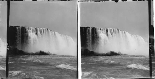 The Horseshoe Falls from the Steamer "Maid of the Mist", N.Y
