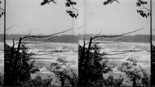 Horseshoe Falls from Goat Island. Niagara Falls, N.Y