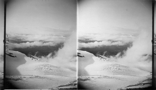 Among the clouds of Mt. Hood, Oregon (?)