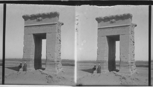 East Pylon of Temple of Hathor, Denderah, Egypt