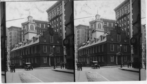 Old State House from Court Street, Boston. [neg. scratched]