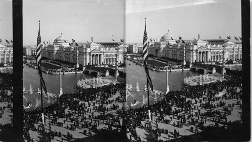 The Court of Honor, Chicago Day, Worlds Columbian Exposition