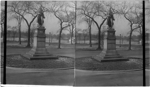 Statue of Humboldt, Humboldt Pk. Chicago, Ill