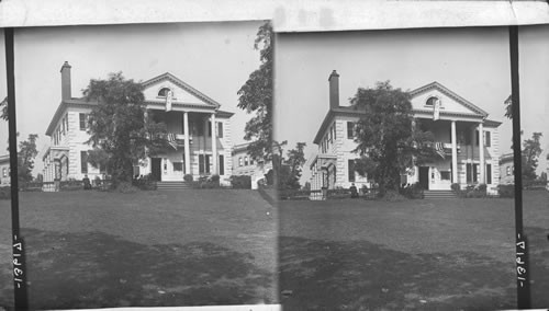 Old Historic Jumel Mansion, the Home of Roger Morris. New York, N.Y