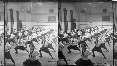 Girl's Gymnasium, Harrison Tech. H.S., Chicago, Ill