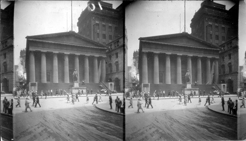 Sub-Treasury. New York City, N.Y