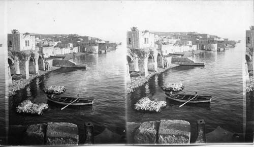 Tiberias and Sea of Galilee - from S.E. Palestine