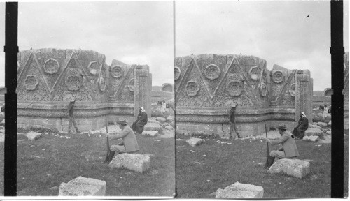 Decorated Doorway - Kahan Mashitta. Palestine