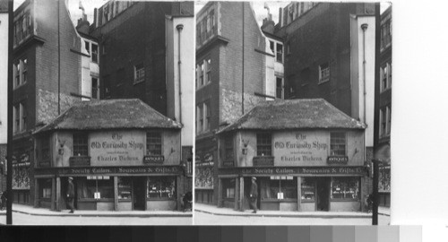 Old curiosity shop. London, England