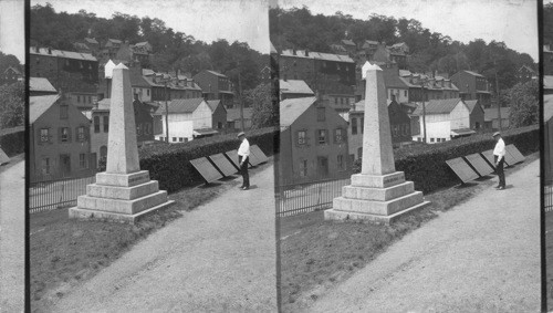 Location of John Brown's Fort looking west. Harper's Ferry