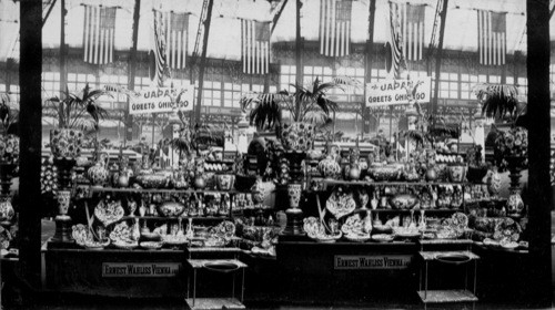 Bohemian Glass Exhibit, Liberal Arts Building, World's Columbian Exposition