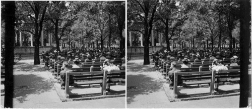 A concert on Boston Common - Boston, Massachusetts. August 1940