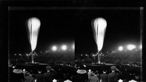 The Stratosphere Balloon, Soldier's Field, A Century of Progress, Chicago, 1933