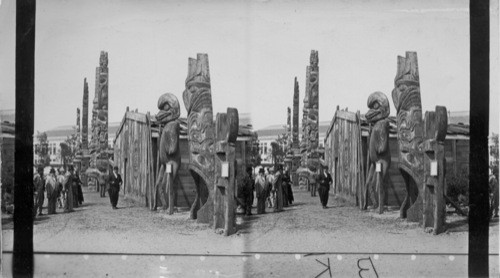 Idols of the British Columbia Indians. Columbian Exposition