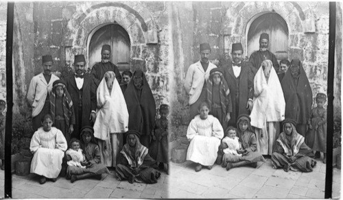 Family of Christian Ministers - Es Salt - Palestine