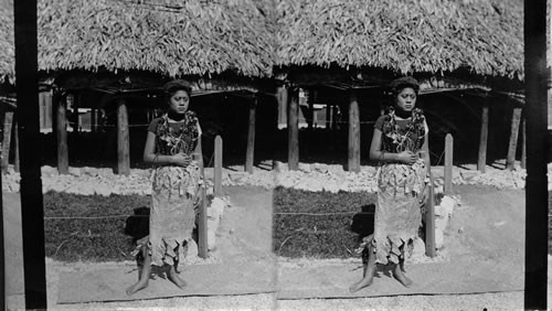 A Samoan Maiden, Midway Plaisance [rural], Columbian Exposition, Chicago, Ill