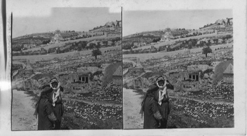 Tombs of the Prophets in the King’s Hale, Valley of the KEdron, Jerusalem, Palestine