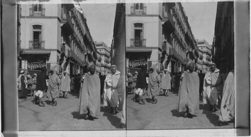 A street in the European quarter, Algiers