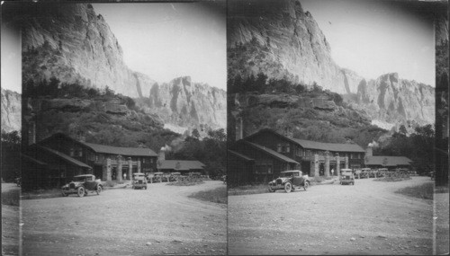 Zion Lodge, Exterior. Utah