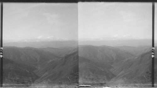 In the Andes - En route on the railway Caracas to Puerto Cabello. Venezuela