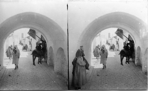 A Street in Tangier, Morocco