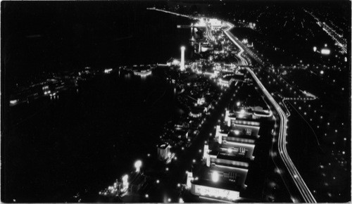 Looking S. from Sky Ride Tower, A Century of Progress