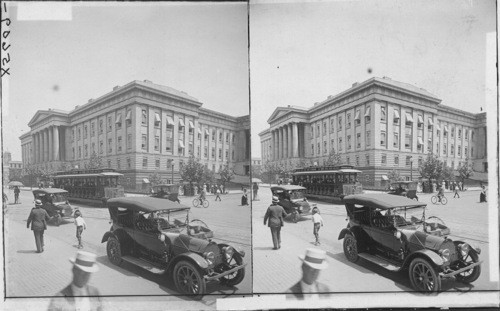 U.S. Patent Office, where inventors fortunes are secured. Wash., D.C