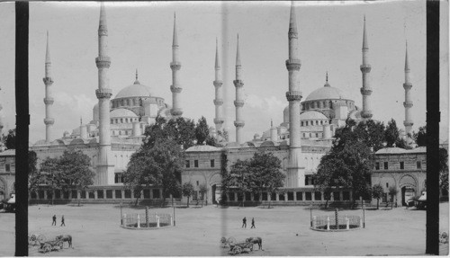 Mosque of Sultan Ahmed, Constantinople, Turkey