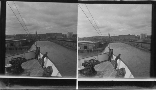 C.P.R. Str. Assinibora Entering Port Arthur,Ontario