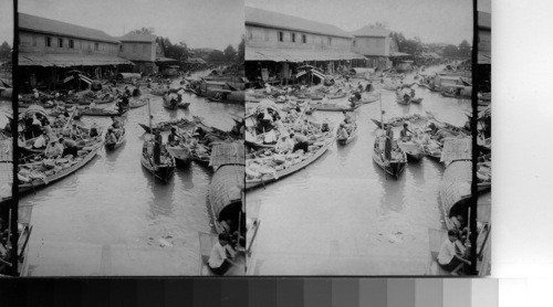 Markets Boats, Siam