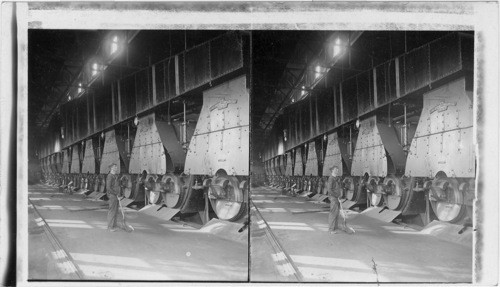 In the Boiler House of a Beet Sugar Refinery, Menominee, Michigan