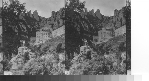 Monastery of Montserrat. Spain