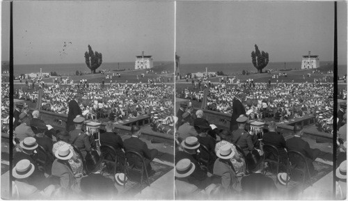 William Wallace Kincaid, President, Old Ft. Niagara Asso., and President, International Celebration at Niagara, Inc., in an the Address of Welcome at the Dedication of Old Ft. Niagara during Four-Nation Celebration at Niagara, Sept., 1934