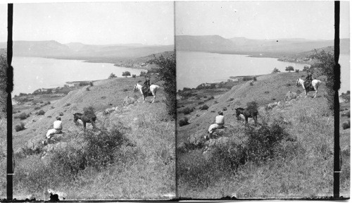 Site of Bethsaida, Sea of Galilee, Mt. of Beatitudes. Palestine, Asia