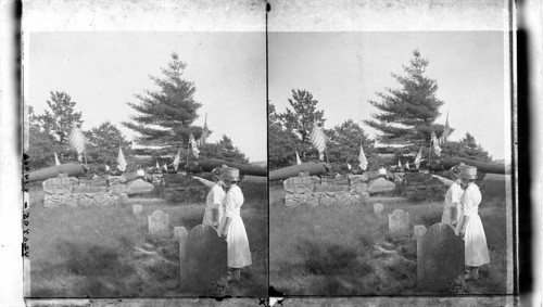 Miles Standish burying ground. Duxbury, Mass