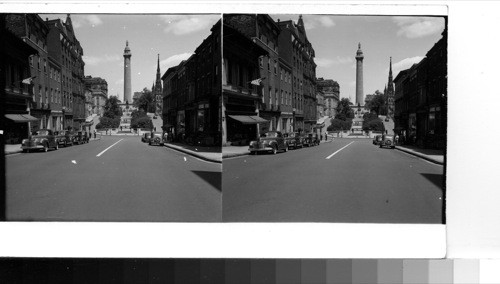 Charles Street at Mt. Vernon Square--Baltimore, Maryland