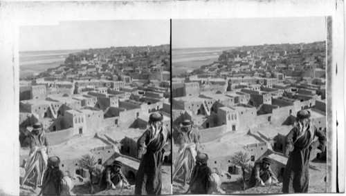 The city of Tekrit, on the Tigris, looking S.E. Mesopotamia