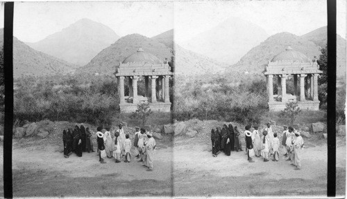 Mt. Girnar from Jumma Musjid - East. India