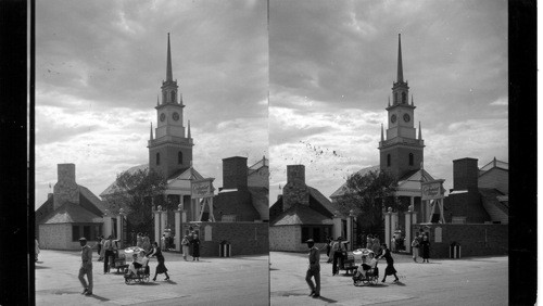Old North Church, Colonial Village, A Century of Progress, Chicago, Ill