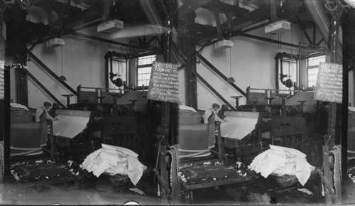 Provincial Paper Mill Ltd. Port Arthur. Bleaching Machine. Ont