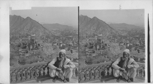 Across City of Amber to mountain fortress. India