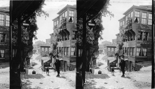 The Jewish Quarters, Constantinople Turkey