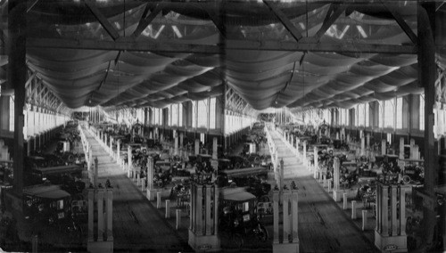 Automobile Section, Transportation Building, La. Purchase Exposition, St. Louis, Mo